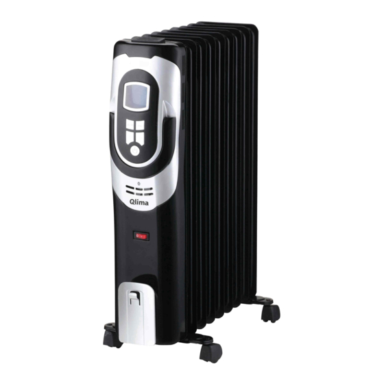 Qlima EOR 1515 LCD Operating Manual