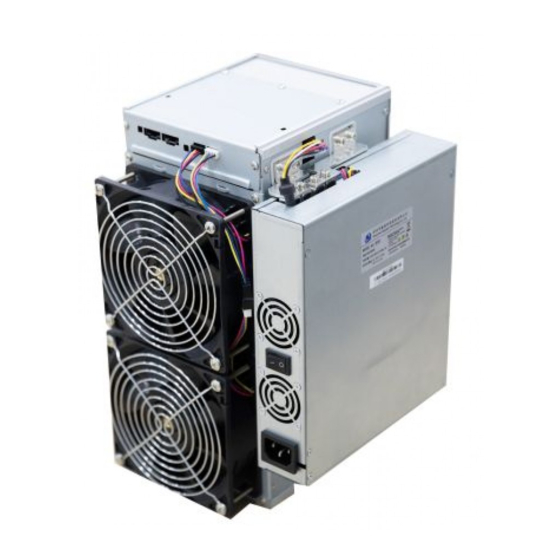 Canaan AvalonMiner1066 User Manual