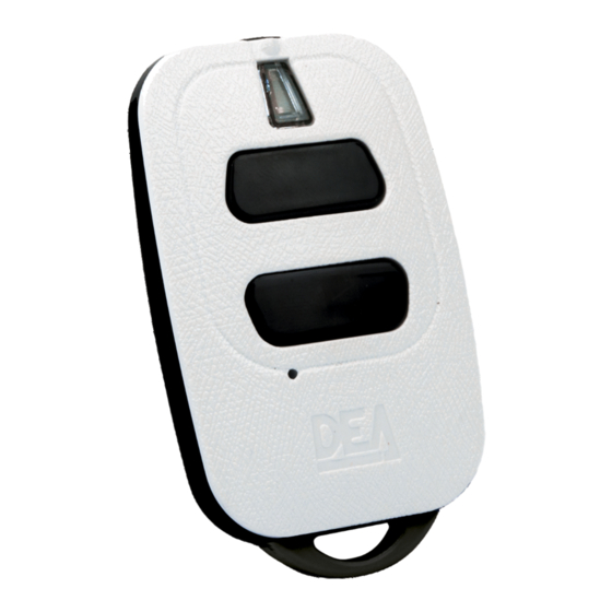 Dea GTI User Instructions