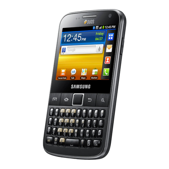 Samsung GT-B5512 User Manual