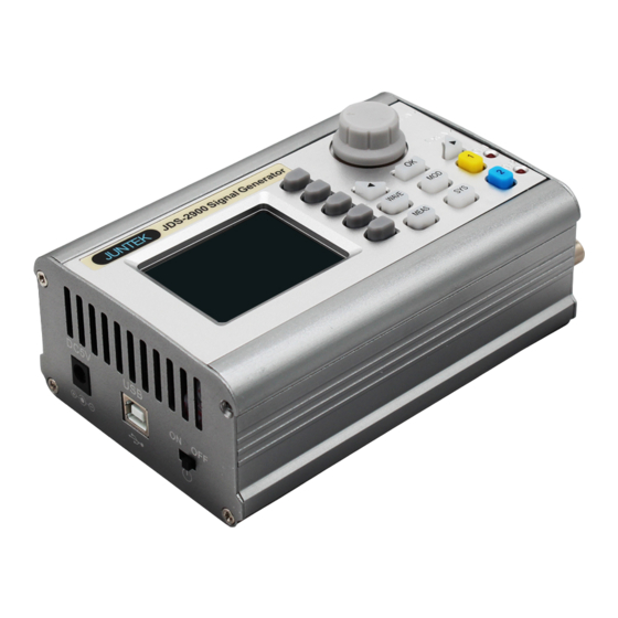 Juntek JDS2900 Series Quick Start Manual