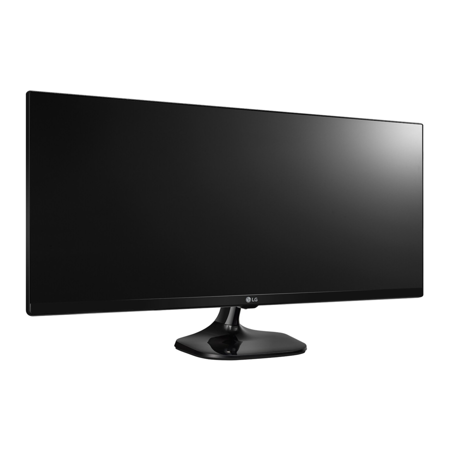 LG 25UM58, 29UM58, 34UM58 Manual