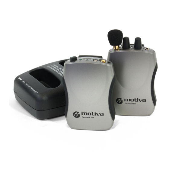 Williams Sound Motiva PFM 360 Manual And User Manual
