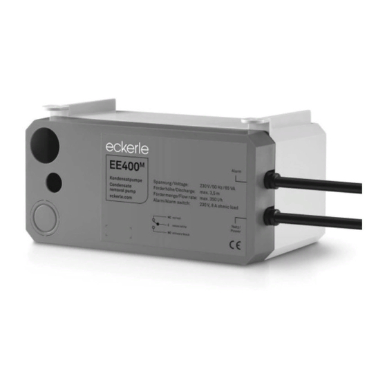 Eckerle EE 400M Installation Instructions Manual