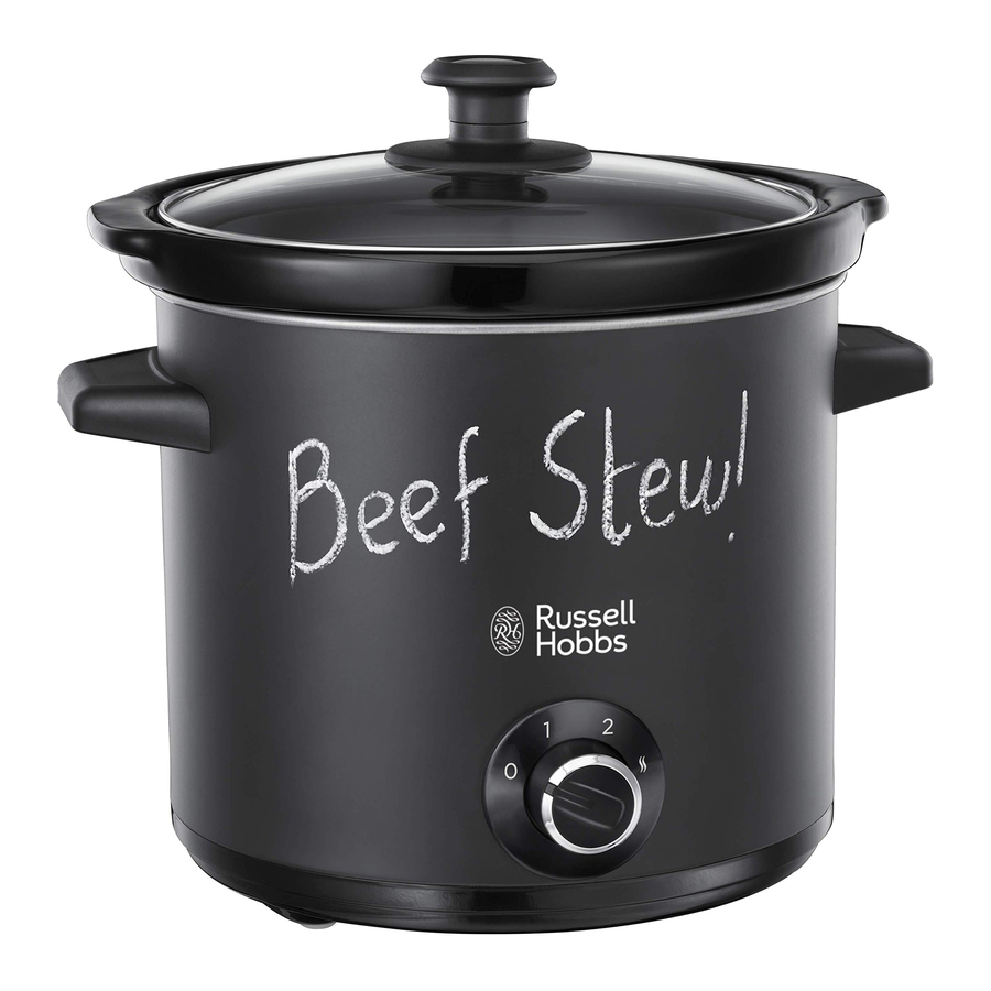 Russell Hobbs Chalkboard 24180-56 Instructions Manual
