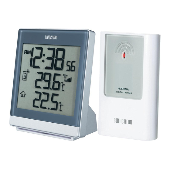 Eurochron EFWS 400 Weather Station Manuals