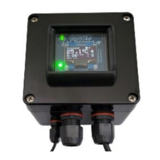 Quintex DS18B20 Operation Manual