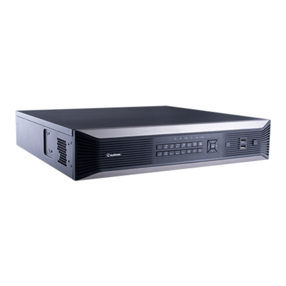 GeoVision GV-SNVR3203 Quick Start Manual