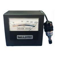 Kurt J. Lesker KJL-205A Operation Manual