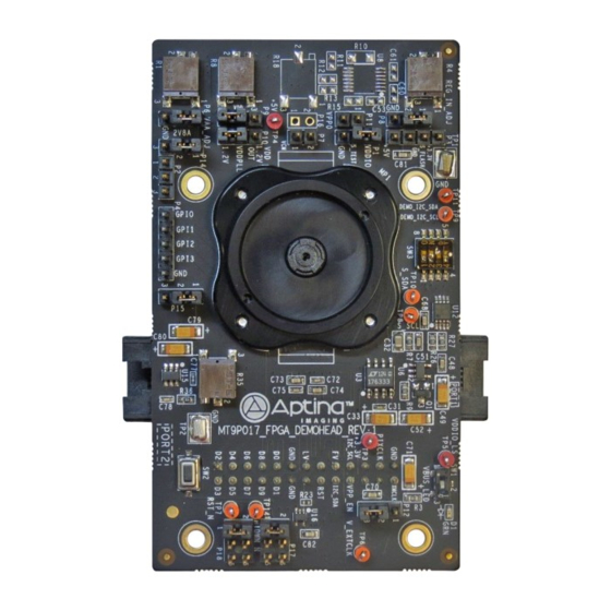 ON Semiconductor MT9P017LACSTCH-GEVB User Manual
