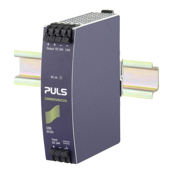 Puls CD5.241-L1 Installation Manual