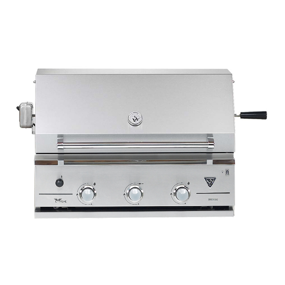 TwinEagles TXBQ-26R-T Installation, Use & Care Manual