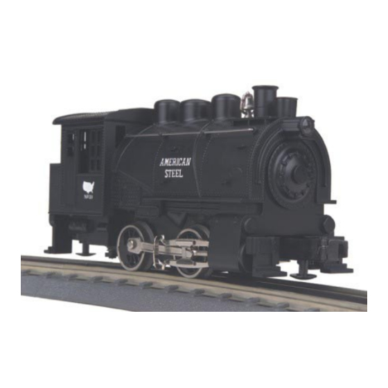 Rail King 0-4-0 DOCKSIDESTEAM ENGINE Operating Instructions Manual
