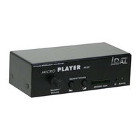 I.D. AL MicroPlayer mkII User Manual