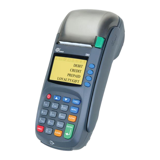 PAX S80 User Manual