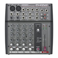 Phonic AM120 User Manual
