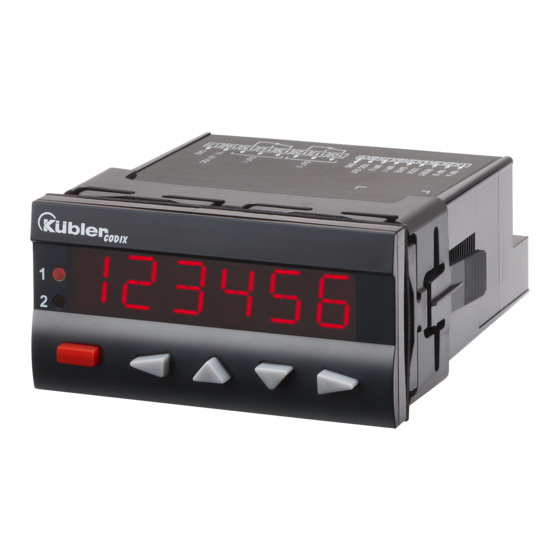Kubler CODIX 560 Manual