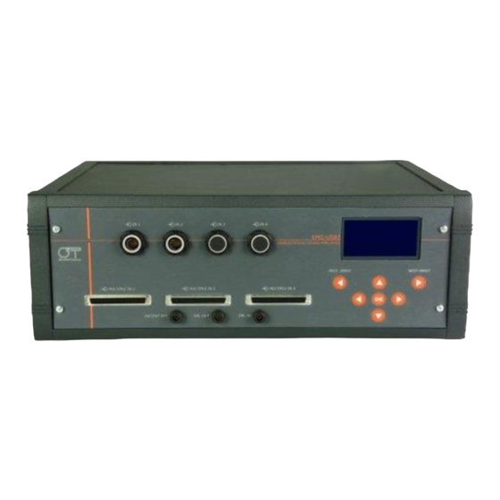 OT Bioelettronica EMG-USB2 User Manual