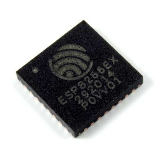 Espressif Systems ESP8266EX Programming Manual
