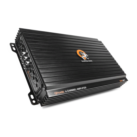Quantum Audio QP4250 Owner's Manual