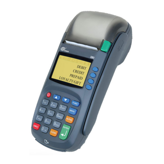 PAX S80 Manual