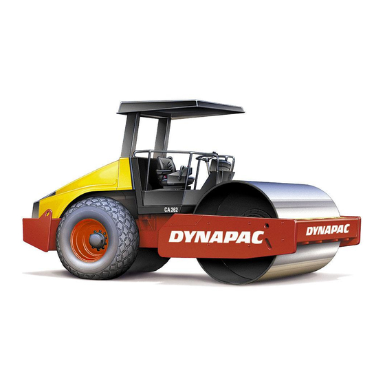 Dynapac CA 262 Series Maintenance Manual