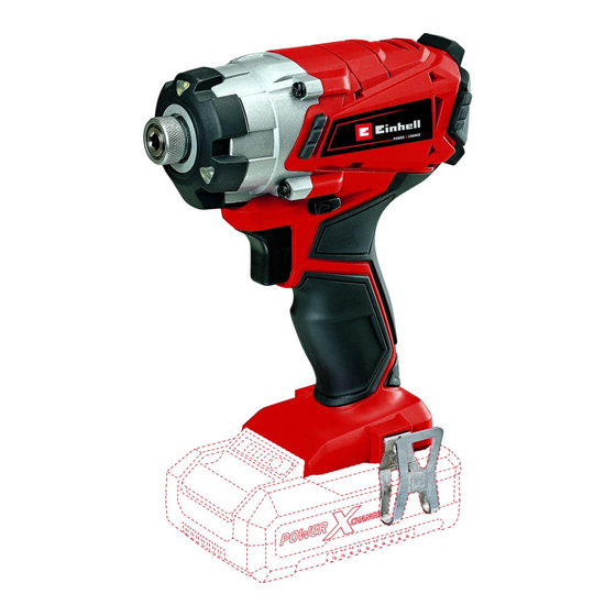 EINHELL TE-CI 18/1 Li Operating Instructions Manual