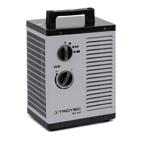 Trotec TDS 20 P Original Instructions Manual