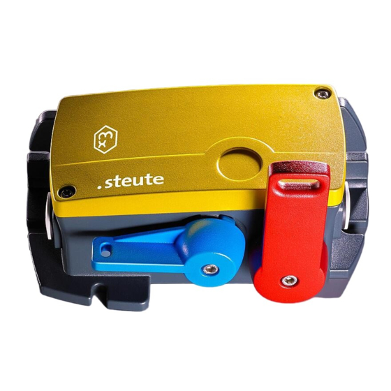 steute ZS 92 S KST Extreme Mounting And Wiring Instructions