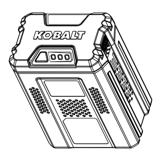 Kobalt KB 280-06 Manual