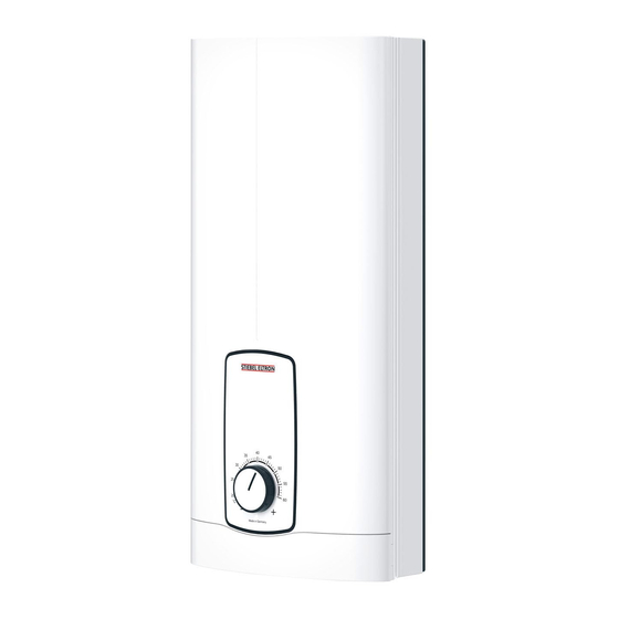 STIEBEL ELTRON DHB 27 ST Trend Operation And Installation Manual