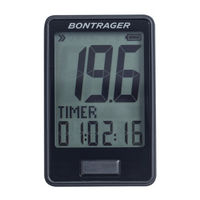 Bontrager RIDEtime User Manual