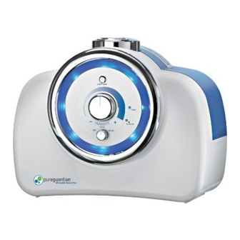 pureguardian H2500 Use And Care Instruction