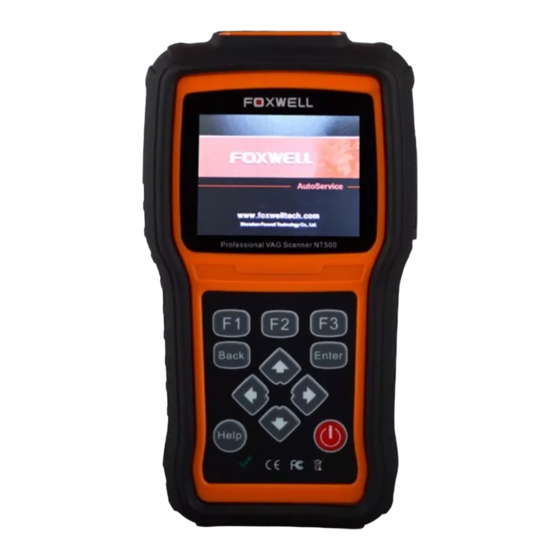 Foxwell NT500 User Manual