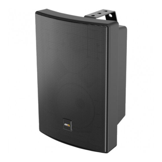Axis C1004-E Installation Manual