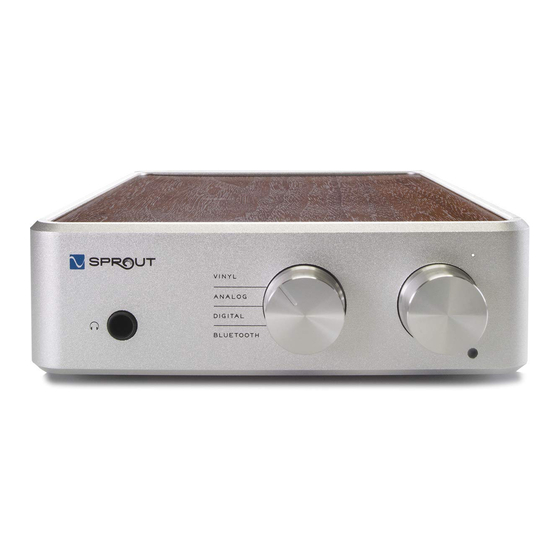 PS Audio Sprout100 Owner's Reference Manual