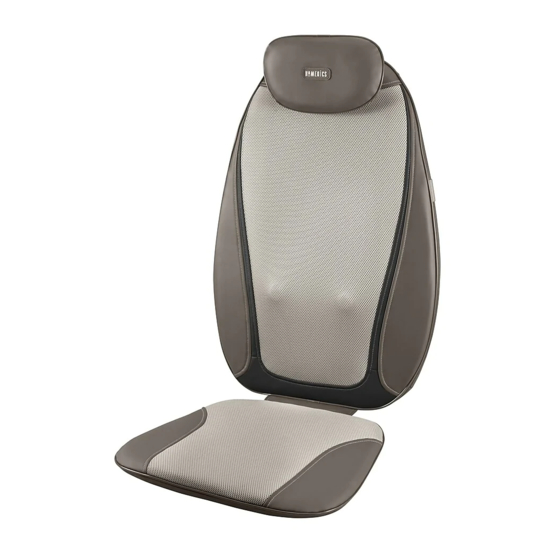 HoMedics MCS-380H Instruction Manual And  Warranty Information