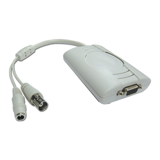 Avtech VGA02A User Manual