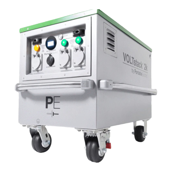 PORTABLE ELECTRIC VOLTstack 2k Quick Manual