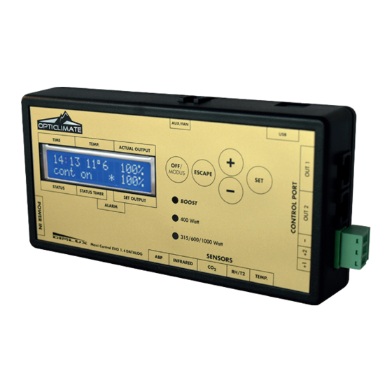 DIMLUX MAXICONTROLLER User Manual
