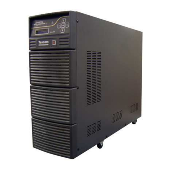 Tescom CL110D User Manual