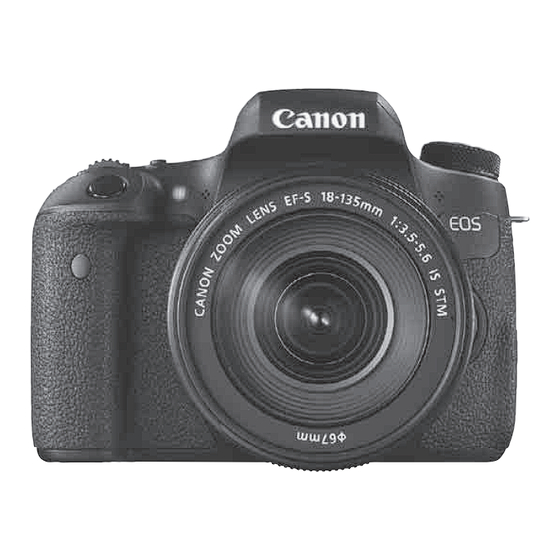 Canon EOS REBEL T6S (W) Basic Instruction Manual