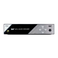 Williams Sound PPA T45NET User Manual
