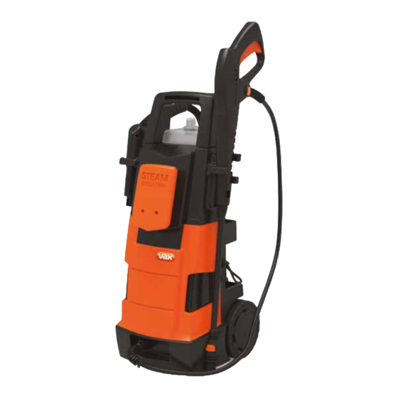 Vax VPW2S PowerPlus STEAM Pressure Washer Manuals
