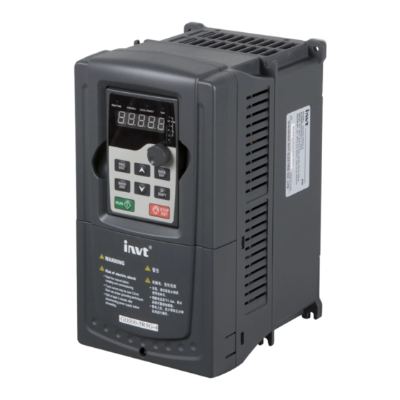 INVT Goodrive 200 Operation Manual