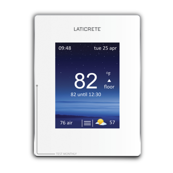 LATICRETE STRATA HEAT Easy Setup Manual