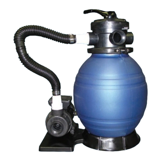 Rx Clear 801405 Sand Filter System Manuals