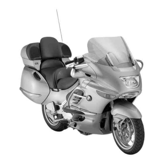 BMW Motorrad K 1200 LT Maintenance Instruction