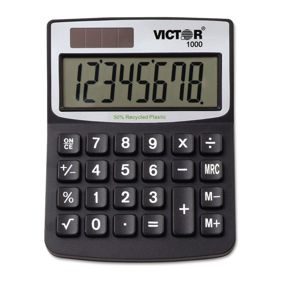 Victor VCT1000 Brochure