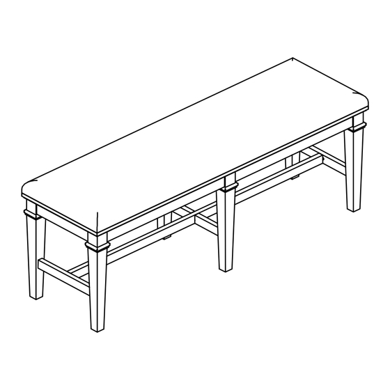 MAGNUSSEN HOME D5611-68 Assembly Instructions